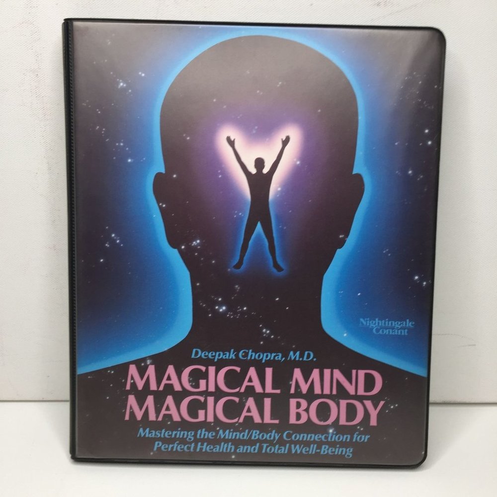 Nightingale Magical Mind Body Deepok Chopra 6 Cassettes Set Audio Books Tapes